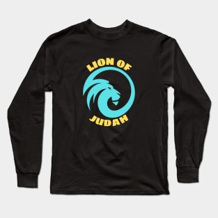 Lion Of Judah | Christian Saying Long Sleeve T-Shirt